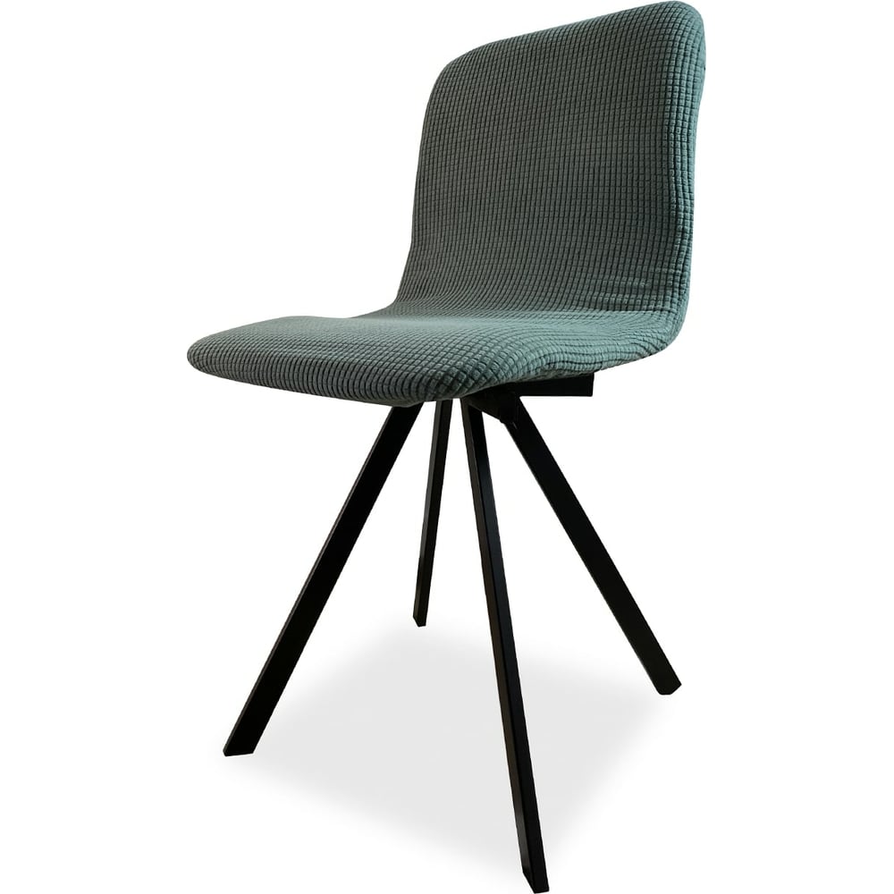 Чехол на мебель для стула ГЕЛЕОС, цвет темно-зеленый