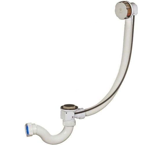 Изображение товара Сифон для ванны ORIO 1 1/2x40 с переливом полуавтомат А-2408