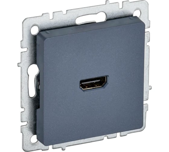 Изображение товара Розетка hdmi IEK Brite рhdmi-0-брм маренго BR-H10-K35