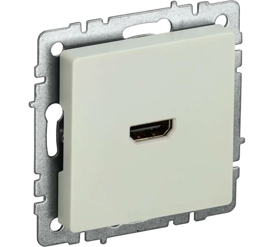 Изображение товара Розетка hdmi IEK Brite рhdmi-0-бркр бежевый BR-H10-K10