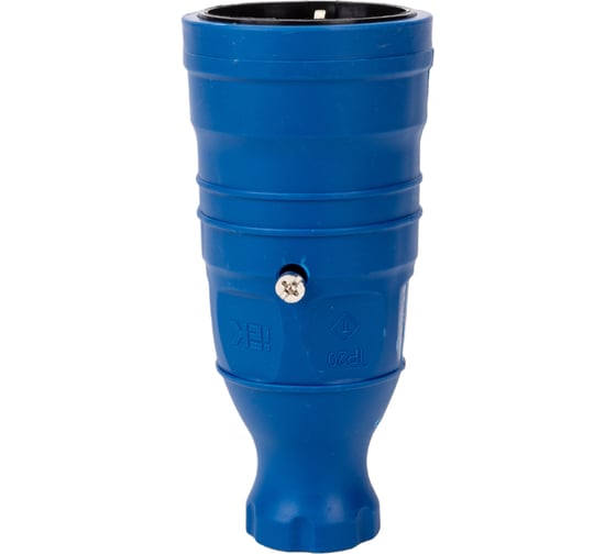 Изображение товара Переносная розетка IEK Omega рбп14-1-0м ip20, синяя OM-KR20-16-20-P1-00-K07