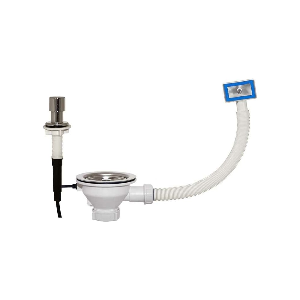 Изображение товара Выпуск ORIO полуавтомат 3 1/2 с прямоугольным переливом АА-4007-1