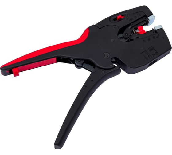 Изображение товара Автоматический стриппер Knipex NexStrip 3-в-1, O 0.03-10 мм AWG 32-8, рез до 10 мм, обжим: квадрат, 0.25-4 мм, 2x2.5 мм, 190 мм KN-1272190