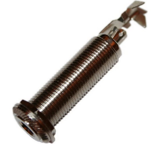 Изображение товара Разъем аудио Pro Legend 6.35мм гнездо стерео металл на корпус с гайкой гитарное PL2144