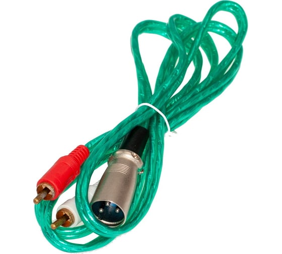 Изображение товара Шнур Pro Legend XLR штекер - 2 x RCA штекер 1.5м PL1078
