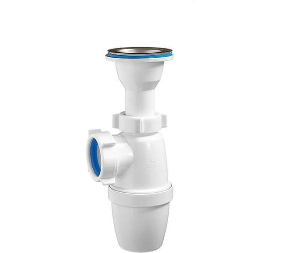 Изображение товара Бутылочный сифон ORIO малый корпус с литым выпуском 1 1/4x40 А-3208