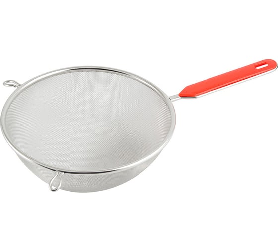 Изображение товара Дуршлаг из нержавеющей стали с пластиковой ручкой Mallony Tagliatelle диам. 20 см 985506