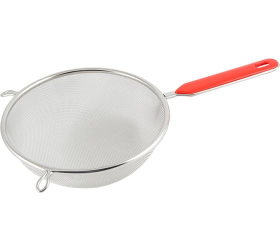 Изображение товара Дуршлаг из нержавеющей стали с пластиковой ручкой Mallony Tagliatelle диам. 18.5 см 985505