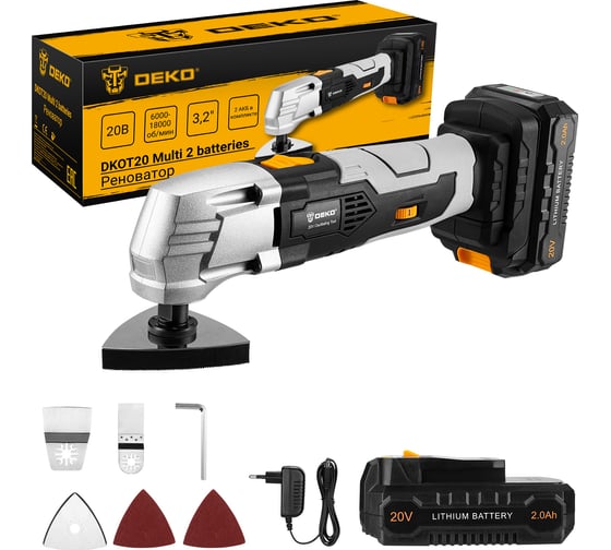 Изображение товара Реноватор DEKO DKOT20 Multi, 2x2.0 Ач 063-4425