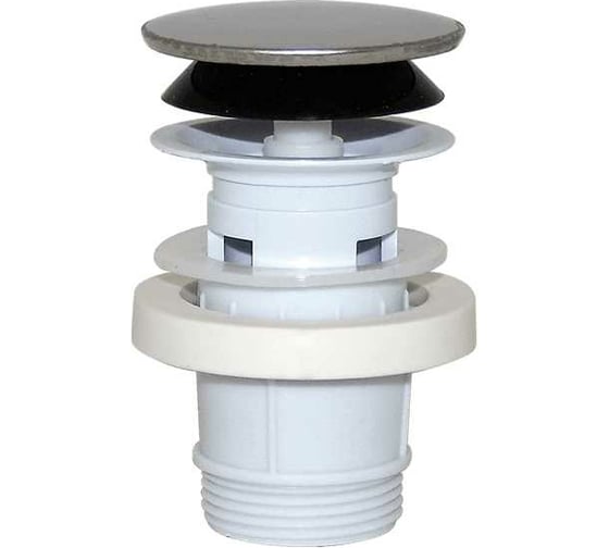 Изображение товара Выпуск ORIO клик-клак 1 1/4 автомат, пластик грибок завальцован-металл ВР-803