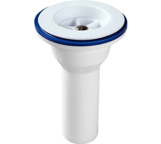 Изображение товара Литой выпуск ORIO с пластиковой решеткой D-70 мм, выходное отверстие-32мм А-7201-2