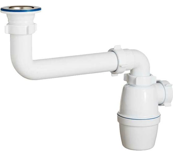 Изображение товара Бутылочный сифон ORIO 1 1/2x40 со смещенным сливом К-4003