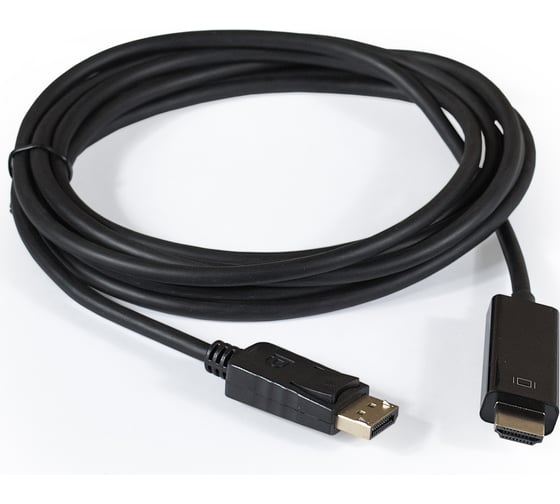 Изображение товара Кабель ExeGate DisplayPort-HDMI EX-CC-DP-HDMI-1.8 20M 19M, 1,8м, экран 284915