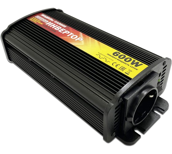 Изображение товара Инвертор Союз CAR600W metal 880600