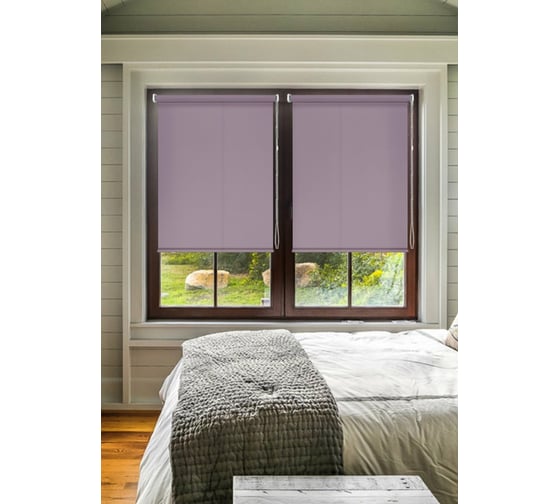 Изображение товара Рулонные шторы Эскар, лайт цвет нюдовый 50x160см 7682050160