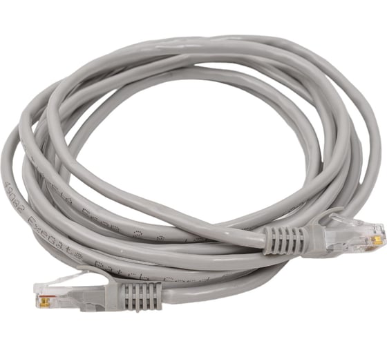 Изображение товара Патч-корд ExeGate FTP-RJ45-RJ45-C5e-3M-GY, FTP, cat.5e, 3м, серый 272307