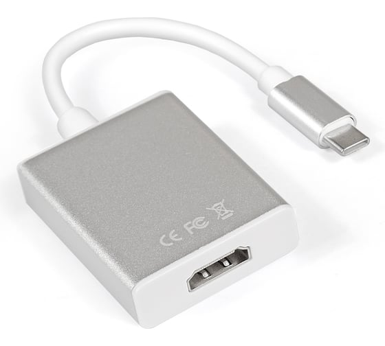 Изображение товара Кабель ExeGate-адаптер Type C-HDMI EX-CM-HDMIF-0.15 USB Type C 19F, 0,15м 284937