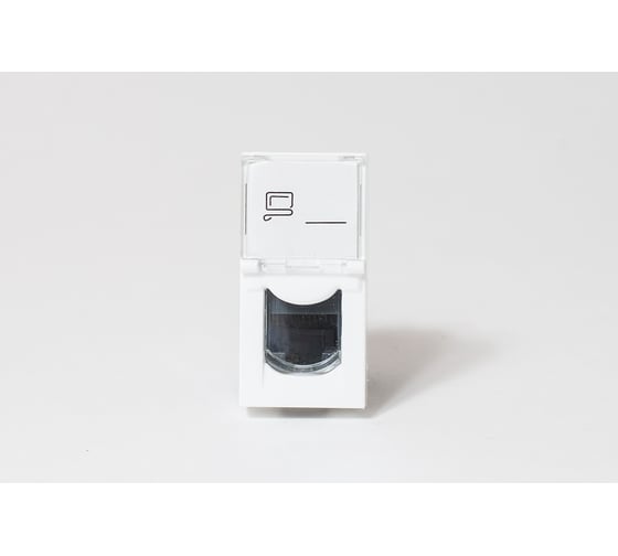 Изображение товара Информационная розетка SPL UTP 1хRJ45 22,5x45 cat.5e, 20 шт. 200006