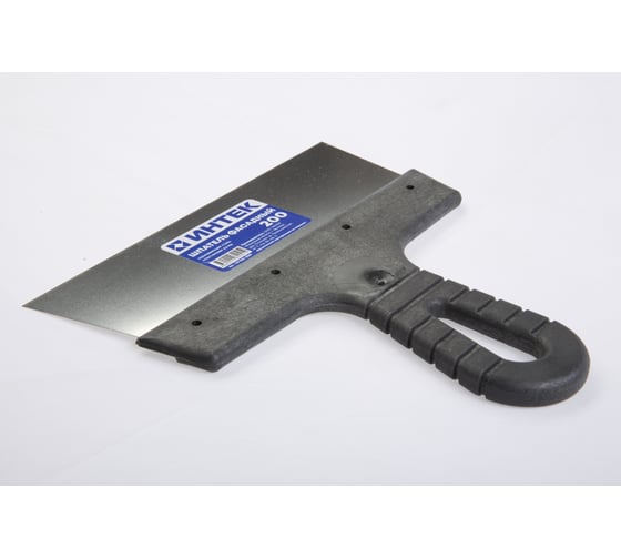 Изображение товара Фасадный шпатель ИНТЕК 200 мм, с пластиковой ручкой, нержавеющая сталь 8964