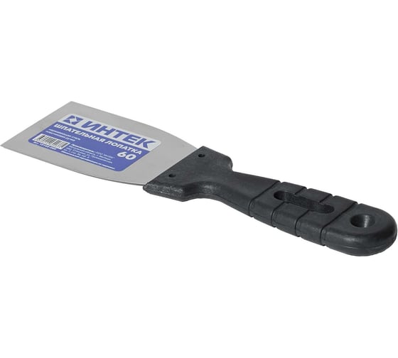 Изображение товара Шпатель ИНТЕК 60 мм, с пластиковой ручкой, нержавеющая сталь 8960