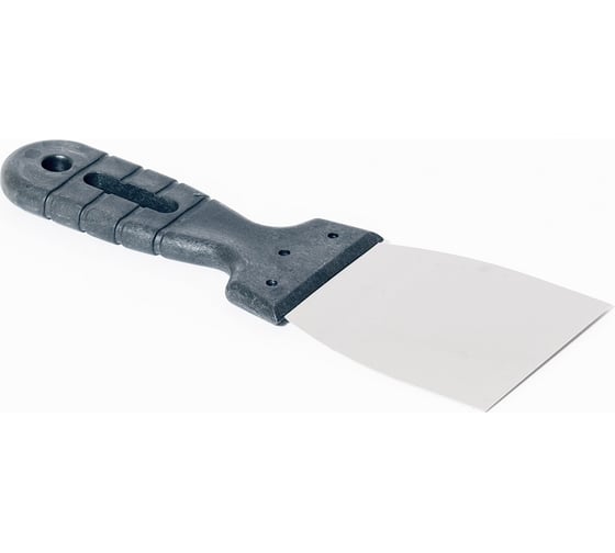Изображение товара Шпатель ИНТЕК 80 мм, с пластиковой ручкой, нержавеющая сталь 8961