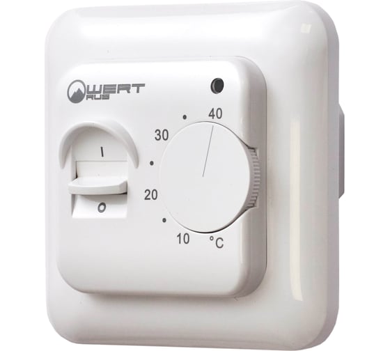 Изображение товара Термостат комнатный 16А, теплый пол WERTRUS НА-150