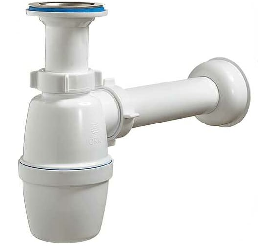 Изображение товара Бутылочный сифон ORIO с литым выпуском 1 1/2x40 с прямой трубой 40-40 В-40029