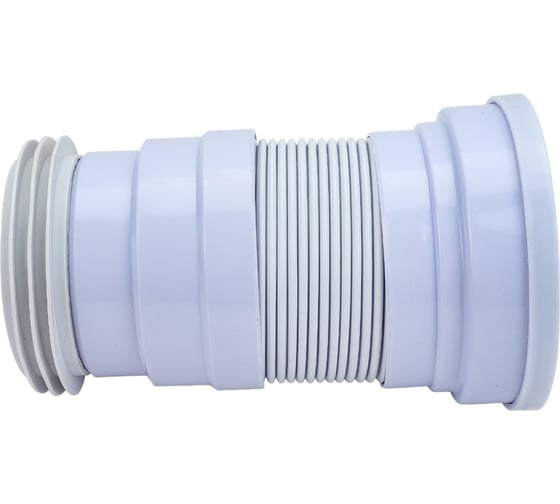 Изображение товара Раздвижной слив для унитаза ORIO, армированный сверхгибкий. Длина:L=220-410 мм. С-995