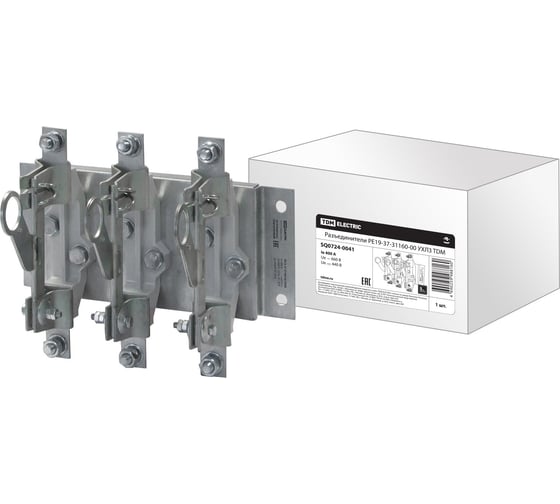 Изображение товара Разъединитель TDM ELECTRIC РЕ19-37-31160-00 УХЛ3 400A SQ0724-0041