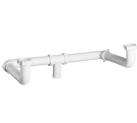 Изображение товара Набор для двойной одноуровневой мойки ORIO 1 1/2x40 без выпусков К-4300