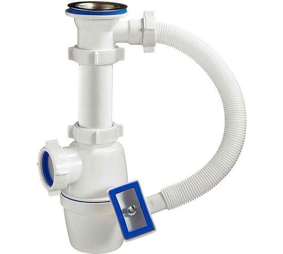 Изображение товара Бутылочный сифон ORIO 1 1/2x40, с переливом А-4004