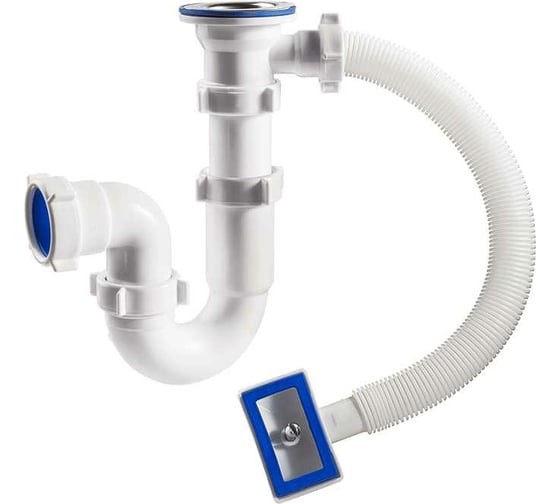 Изображение товара Прямоточный сифон ORIO 1 1/2 40, с переливом S-4104