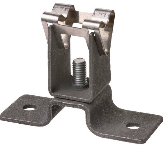 Изображение товара Держатель для горизонтальных и вертикальных поверхностей TDM ELECTRIC стальной фиксатор для прута 8 мм, высота 45 мм SQ2402-3221