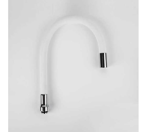 Изображение товара Излив для кухни IDDIS силикон, 500 мм, гибкий, белый 995FB50W5SM