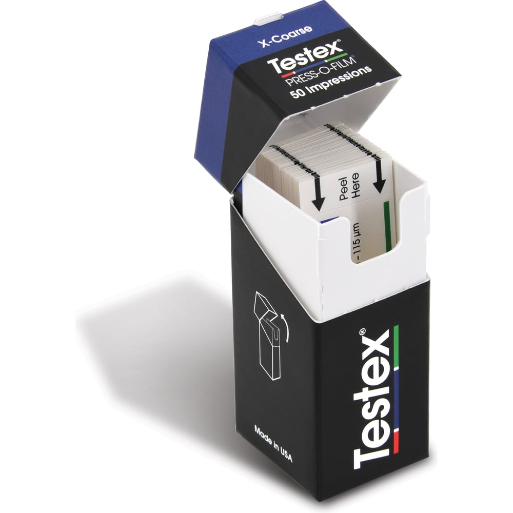 Лента Testex Press-O-Film X-Coarse 38-115 мкм Defelsko RTXC