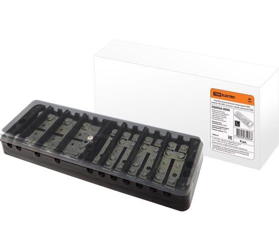 Изображение товара Испытательная переходная коробка TDM ИКП (аналог ИК, ИКК; латунь; с прозрачной крышкой) SQ0836-0006