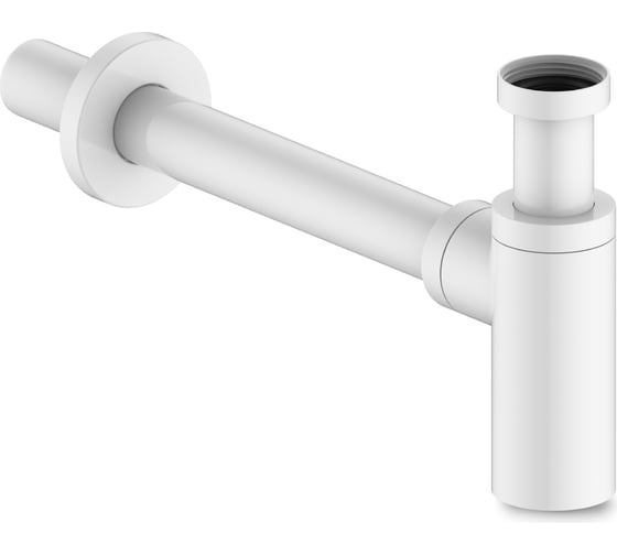 Изображение товара Бутылочный сифон для умывальника IDDIS Optima home белый матовый OPTWT00i84