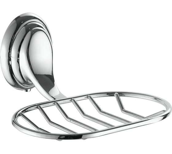 Изображение товара Мыльница с держателем FASHUN хром A1502-1