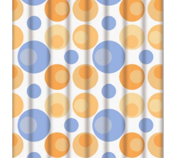 Изображение товара Занавеска FASHUN Peva/Полиэтилен 180cm/180cm рисунок A8804