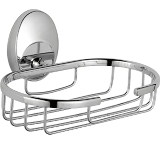 Изображение товара Мыльница с держателем FASHUN хром A1602-2