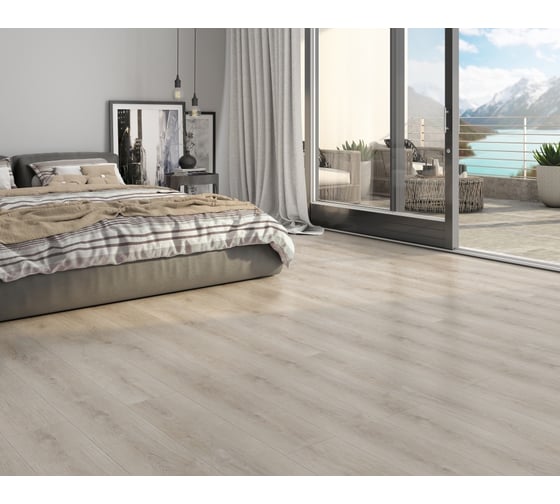 Изображение товара Виниловый ламинат напольный SPC Royce Enjoy Дуб Лауфен, 2.16 м2, 100% водостойкий, 42 класс износостойкости Е309 Дуб Лауфен