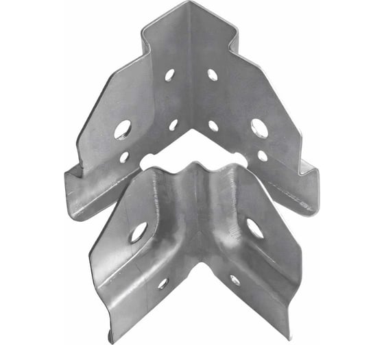 Изображение товара Краб-система Конструкция Нова XYZ-образный, оцинк, 20x20 мм, 4 пары 2947713