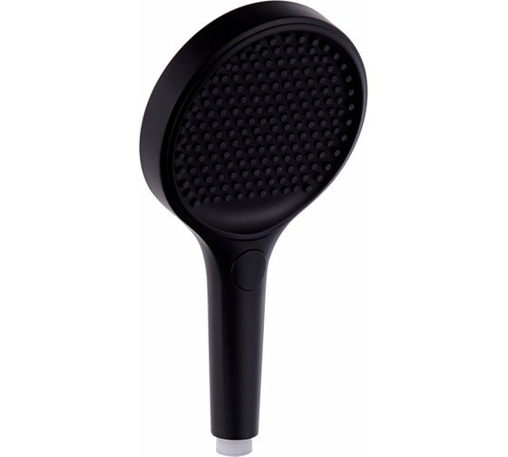 Изображение товара Ручная душевая лейка FASHUN круглая, черная, ABS-пластик, D=133 мм, 3 режима A011-7