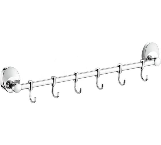 Изображение товара Вешалка с подвижными крючками FASHUN 6 крючков A1615-6