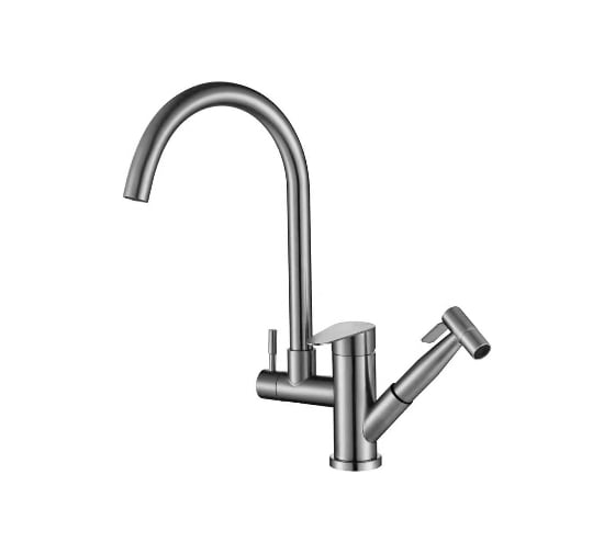 Изображение товара Смеситель для кухни FASHUN из SUS 304, с пистолетом-распылителем A56005