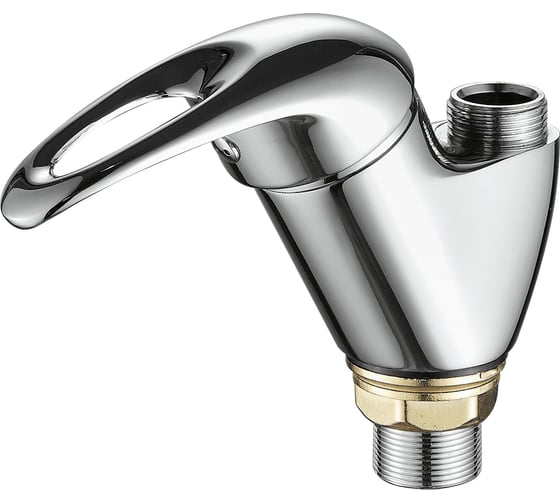 Изображение товара Корпус для кухонного смесителя FASHUN хром, ф40 мм, гайка, латунь, под изливы А7250-А7256, A7350-A7358 A4403