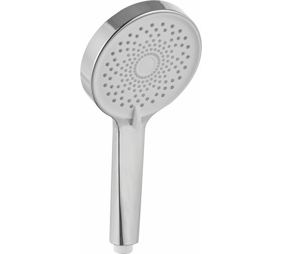 Изображение товара Ручная душевая лейка FASHUN круглая, хром, белый, ABS-пластик, D=125 мм, 3 режима A012