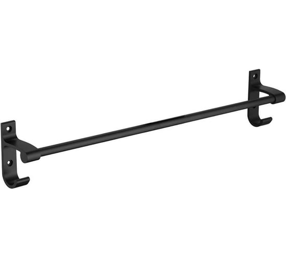 Изображение товара Полотенцедержатель FASHUN с крючками, черный A71501-7