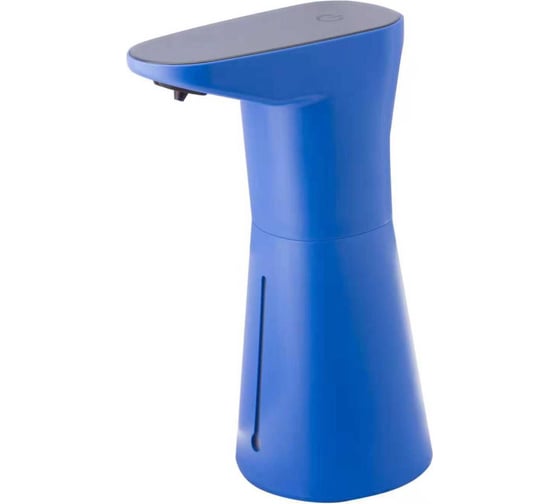 Изображение товара Сенсорный диспенсер для жидкого мыла и пены FASHUN с USB подзарядкой, пластик, синий, с темно-синей сенсорной панелью A410-11
