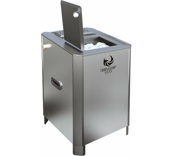 Изображение товара Электрокаменка с генератором перегретого пара VVD ЭП ГПП ПАРиЖАР 6,25кВт 220-380 НЕРЖ 78621